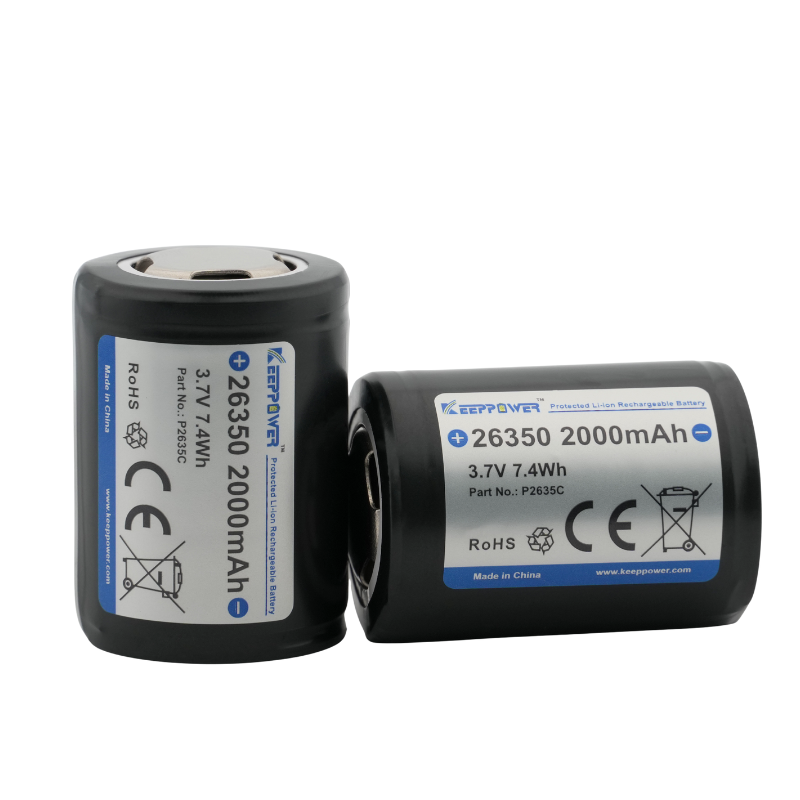 2000mAh Li-ion Rechargeable Battery