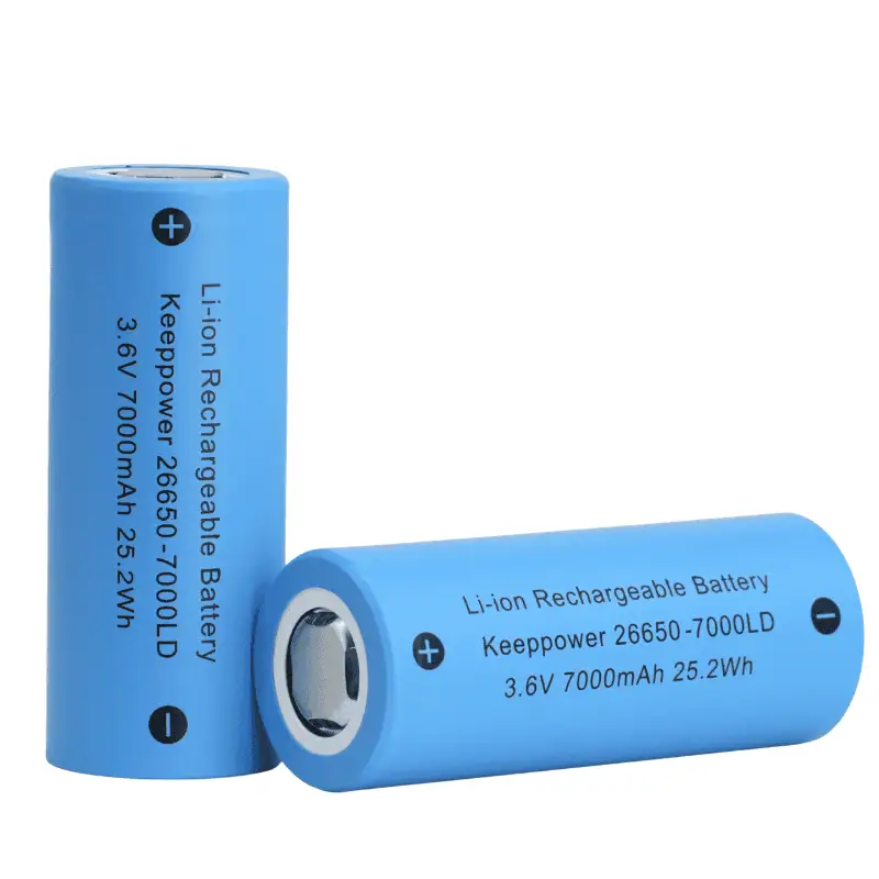 High Capacity 26650 Li-ion Battery | Keeppower